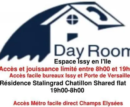 Citea Access Dayuse - Work And Day Rest Timeshare -- 2 Min Tram - Formule Temps Partage -- Navette Ile D'issy Avenue Paris 92320 Espace Nuit *